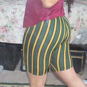 SHEIN | striped biker shorts